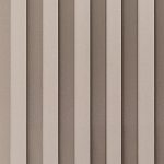 Dekorativní Panel Lamelový Brokát Coffee 2,4 x 16,8 cm - 2,7 m