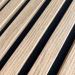 Akustický Panel Lamelový na Plsti Světlý Dub 2,1 x 30,5 cm – 2,7 m - Obrázek 3