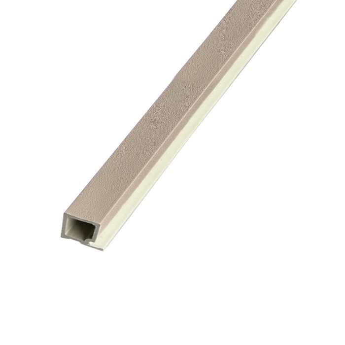 Startovací Lamelová Lišta Brokát Coffee 2,4 x 2,4 cm - 2,7 m - Obrázek 1
