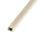 Startovací Lamelová Lišta Brokát Ecru 2,4 x 2,4 cm - 2,7 m