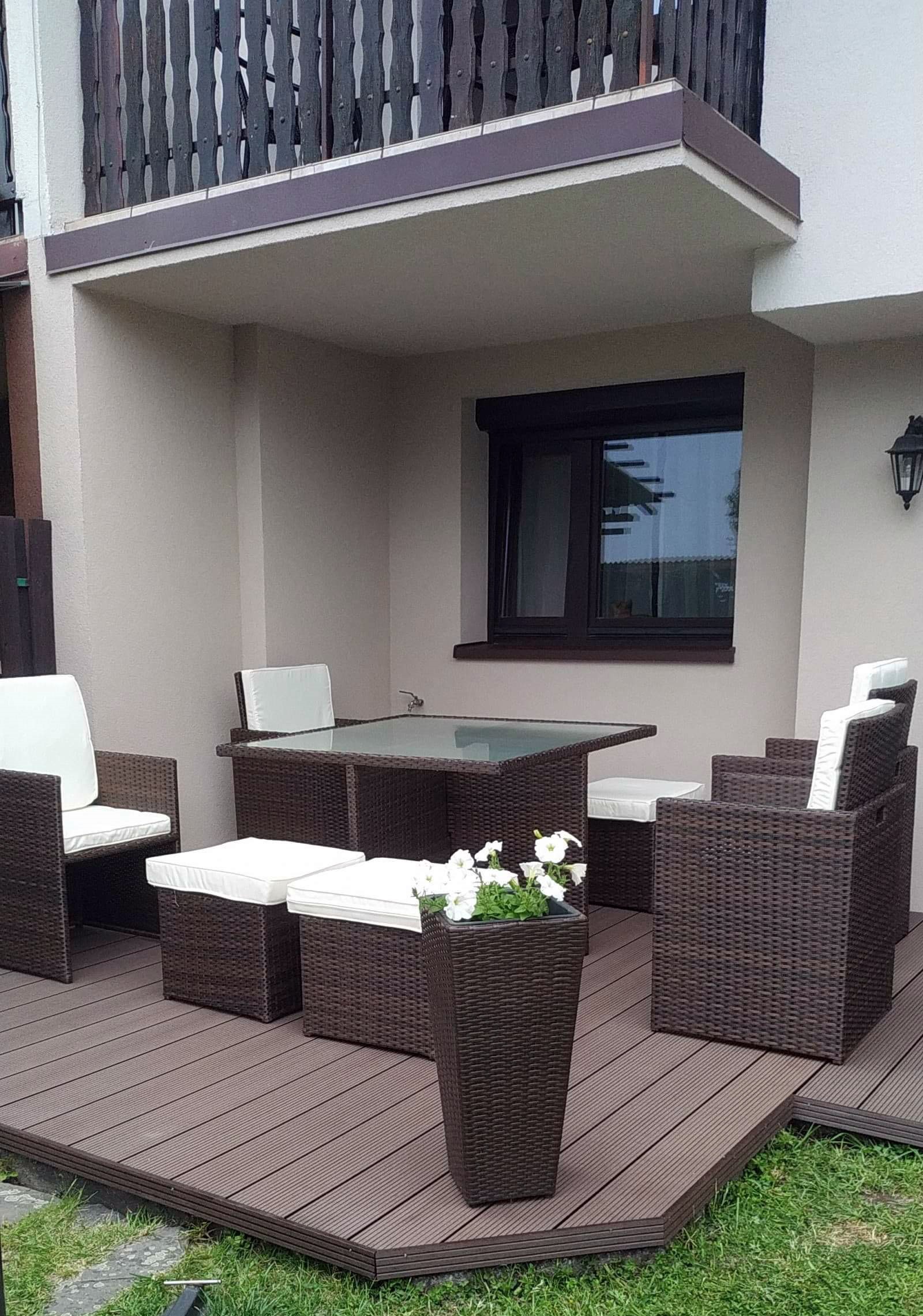 taras deska kompozytowa brązowa