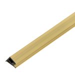 Zakončovací lišta Lamelová typu F Trapéz Light Oak 36,5 x 49,5 mm – 2,9 m